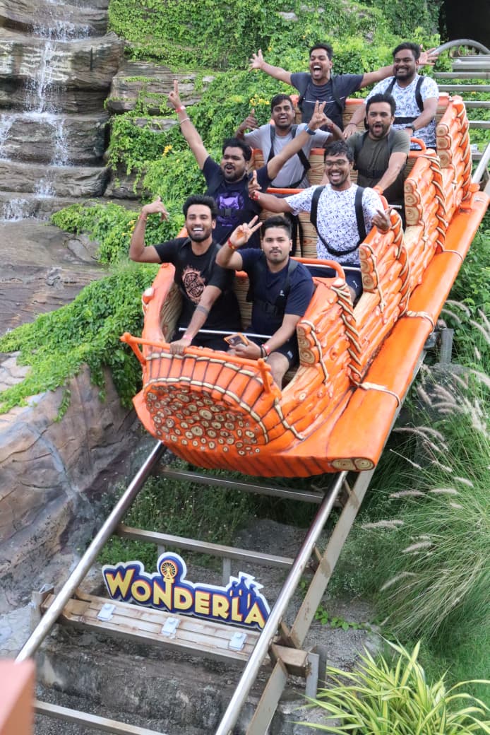 TRC Hyderabad Team Outing at Wonderla