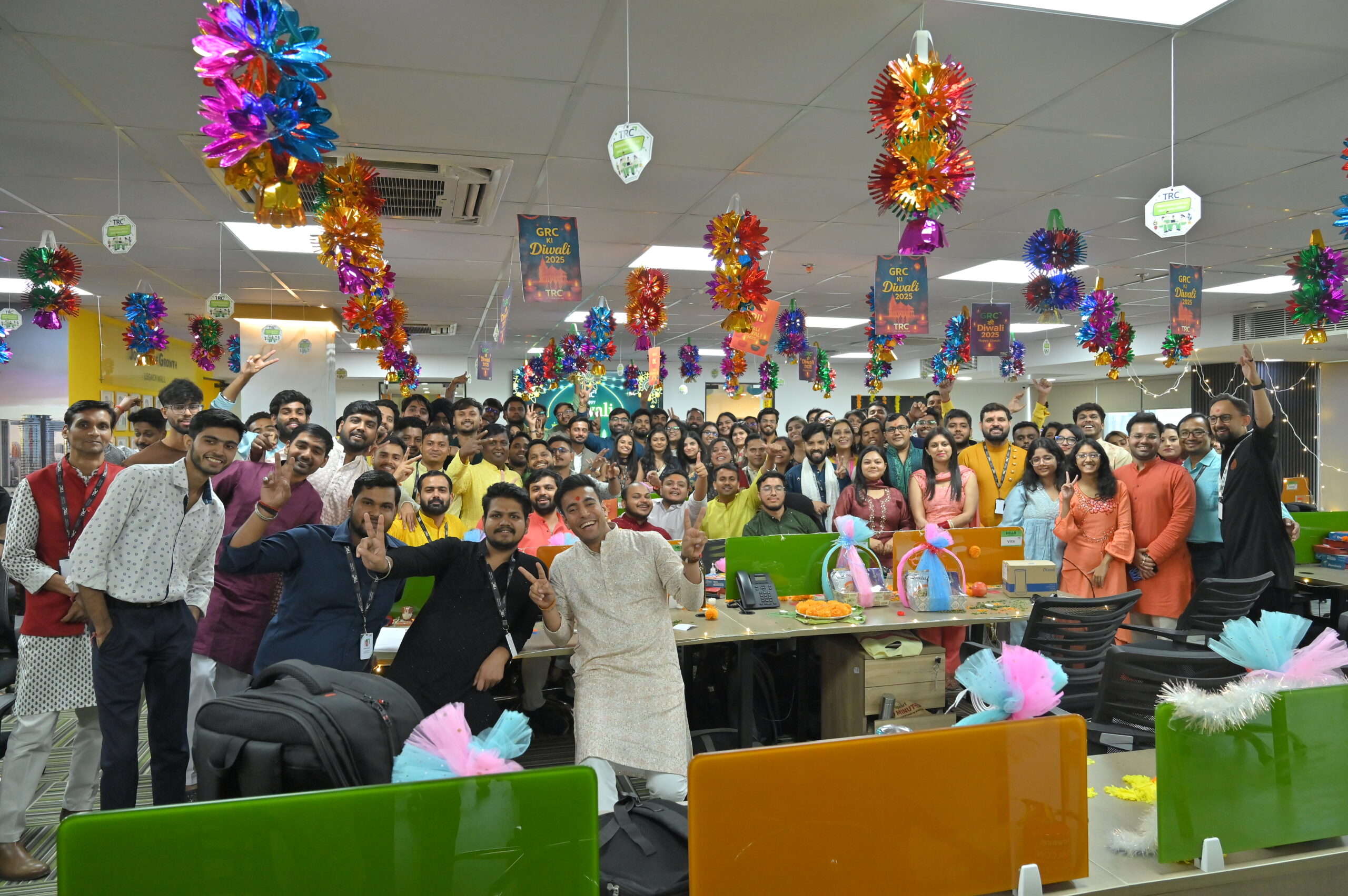 Festive Lights and Joy Fill the Air in Gurugram!